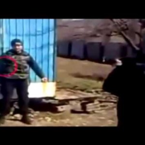 Testando o colete à prova de balas