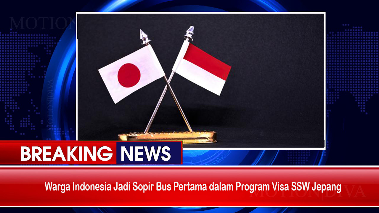 Warga Indonesia Jadi Sopir Bus Pertama dalam Program Visa SSW Jepang