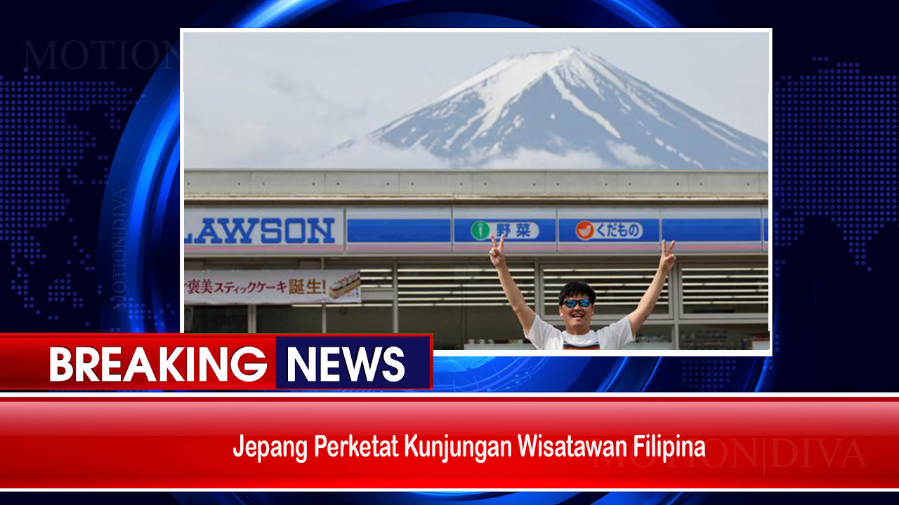 Jepang Perketat Wisatawan Filipina