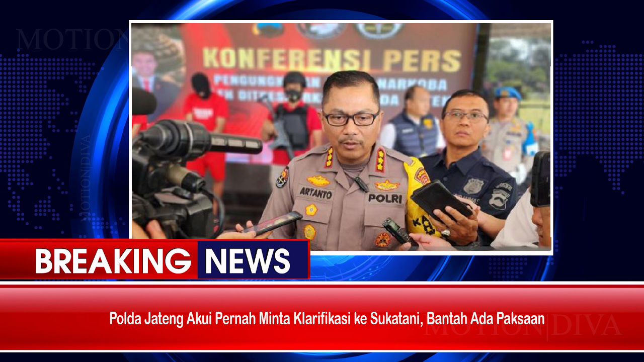 Polda Jateng Akui Pernah Minta Klarifikasi ke Sukatani, Bantah Ada Paksaan