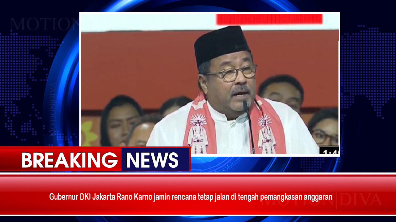 Gubernur DKI Jakarta Rano Karno Jamin Rencana Tetap Jalan di Tengah Pemangkasan Anggaran