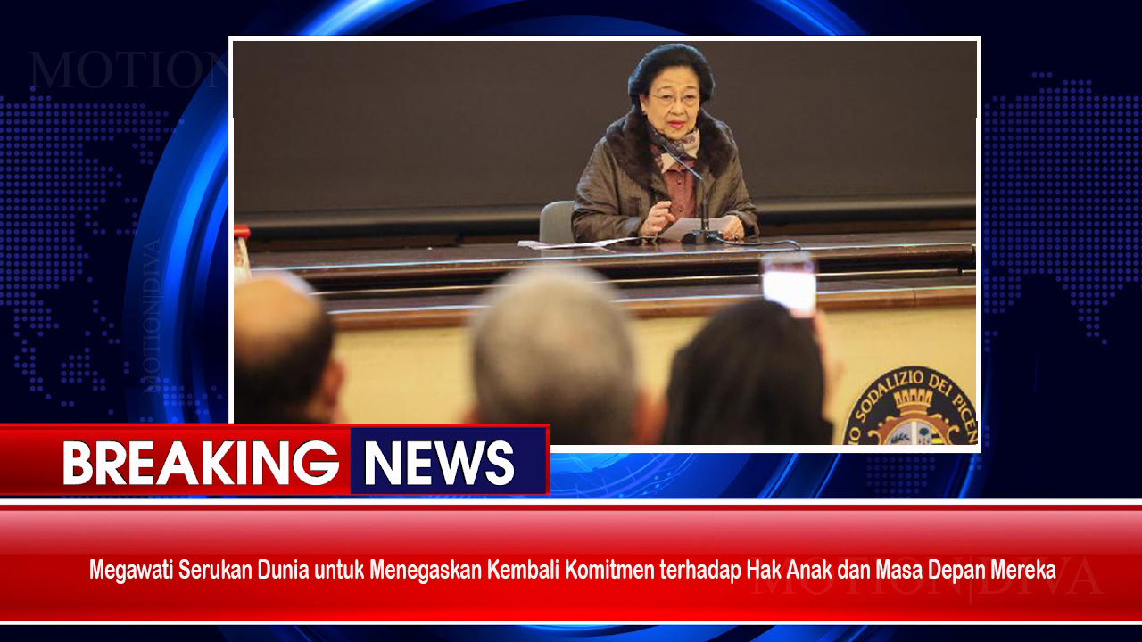 Megawati Serukan Dunia untuk