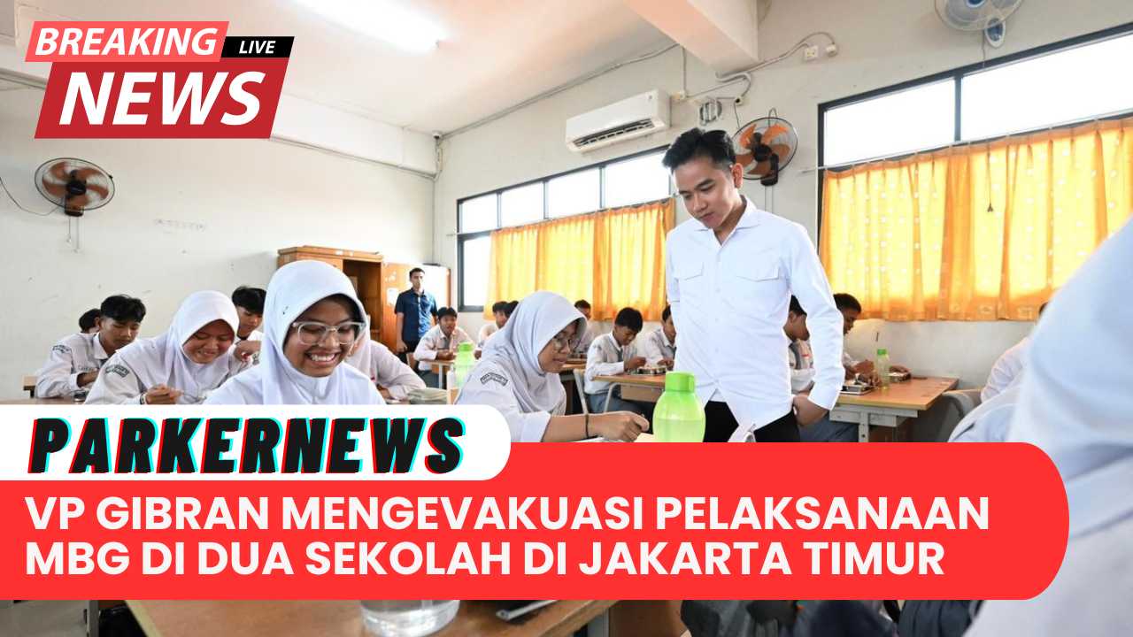 VP Gibran Mengevaluasi Pelaksanaan MBG Di Dua Sekolah Di Jakarta Timur