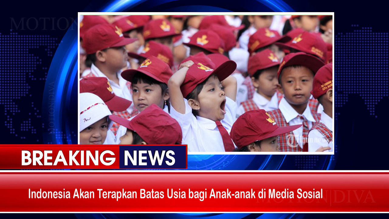 Indonesia Akan Terapkan Batas Usia bagi Anak-anak di Media Sosial