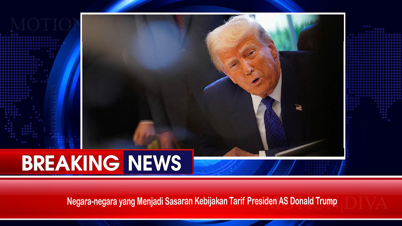 Presiden Donald Trump Terapkan Kebijakan Tarif untuk Negara-negara Tertentu