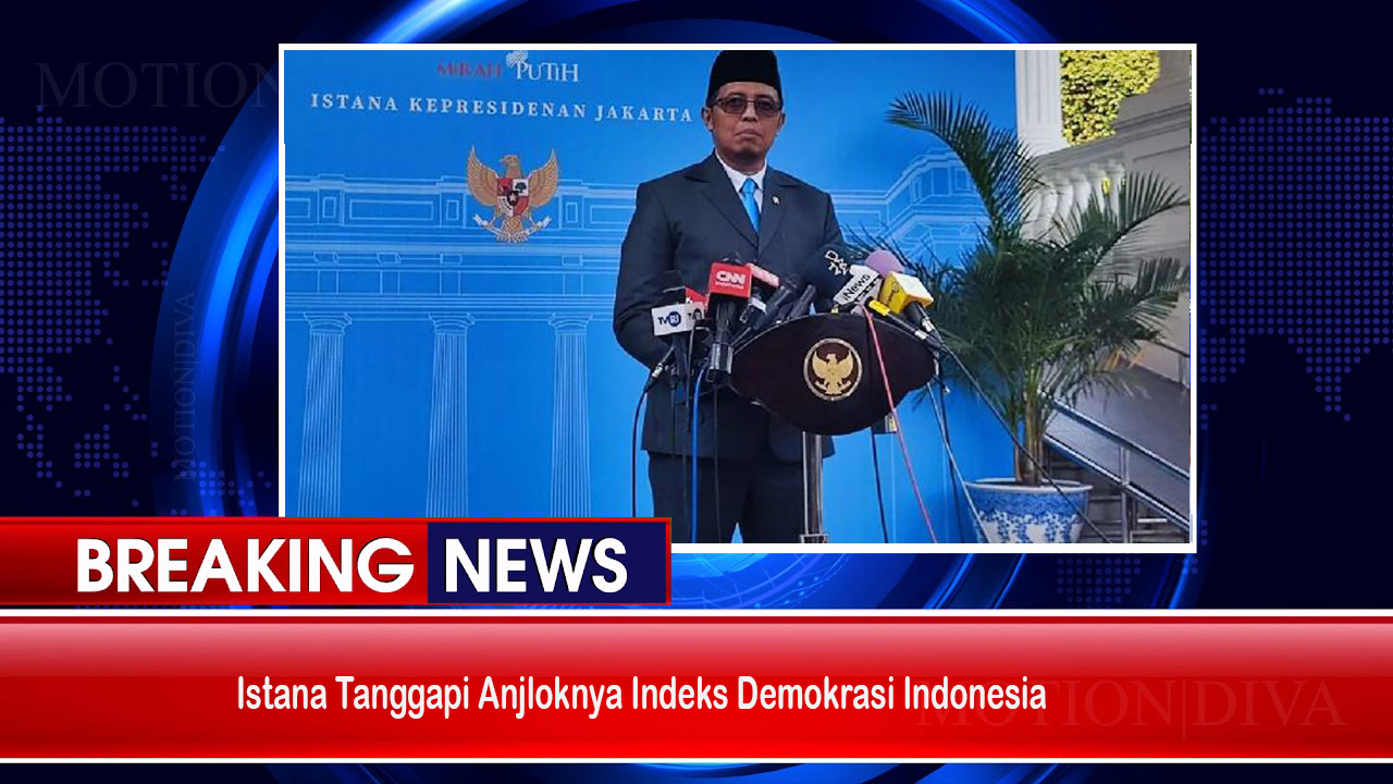 Istana Tanggapi Anjloknya Indeks Demokrasi Indonesia